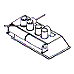 4 Pin Bulwark Mounted Tow Pin