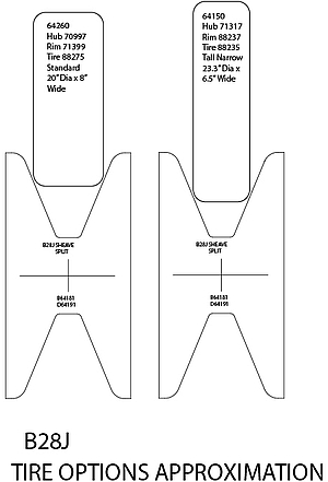 MARCO B28 Tire Options